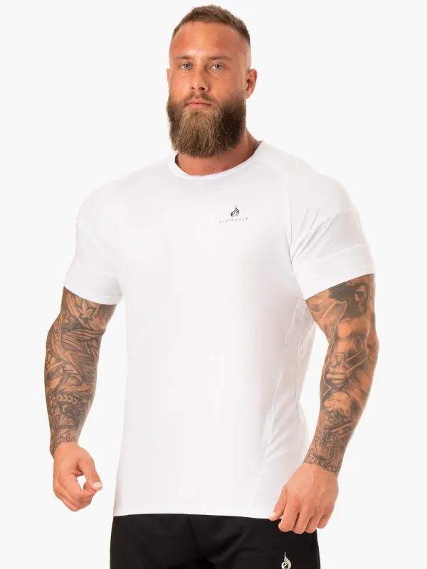Action Mesh T-Shirt - White sold by Ryderwear