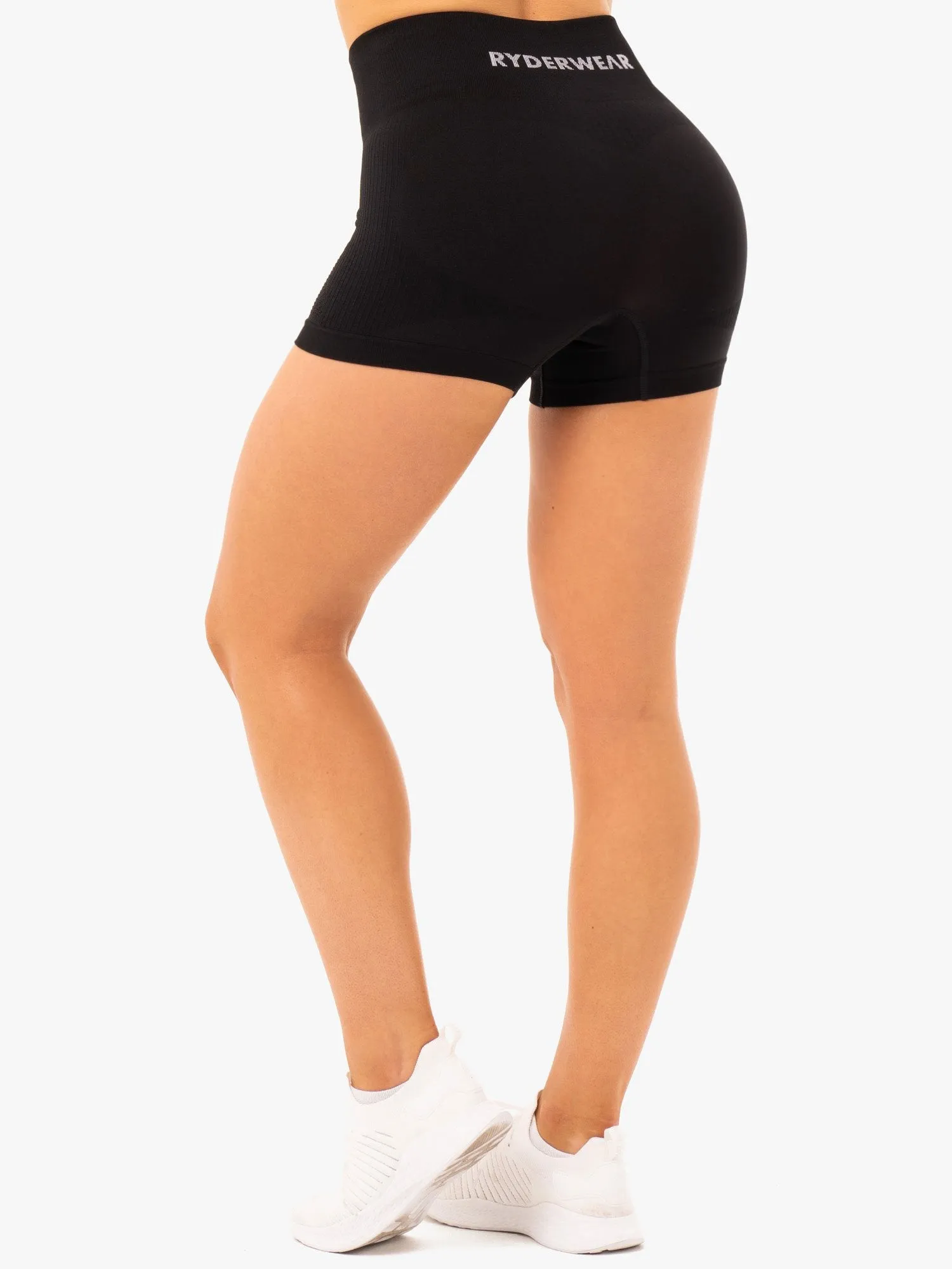 Electra Seamless Shorts - Black sold by Ryderwear product image thumbnail 2