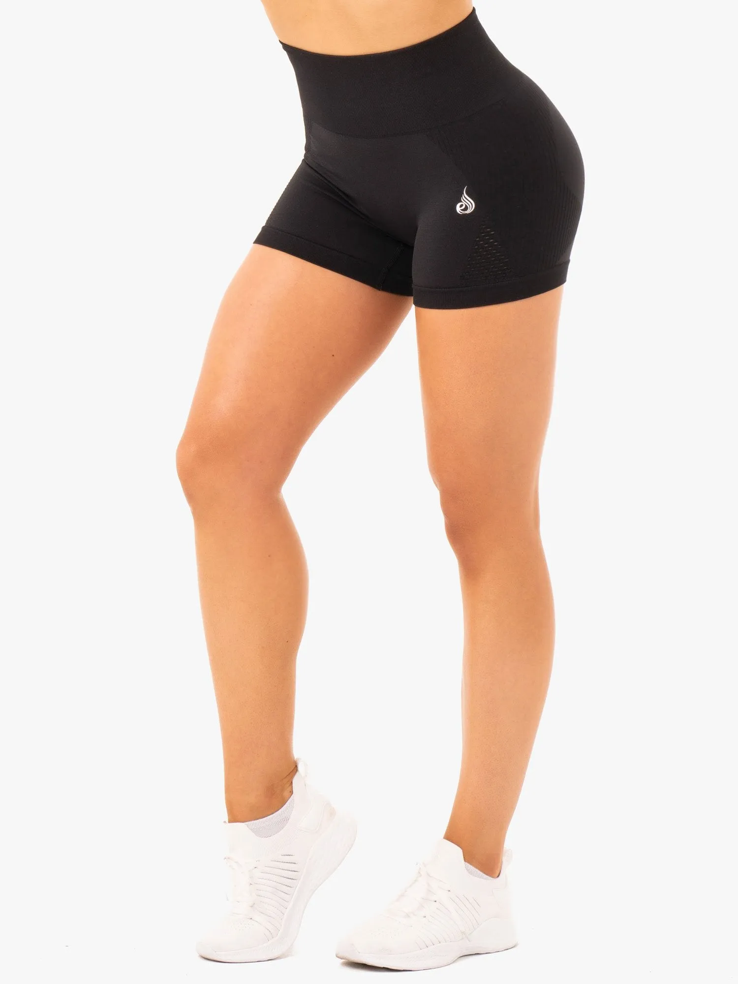 Electra Seamless Shorts - Black sold by Ryderwear