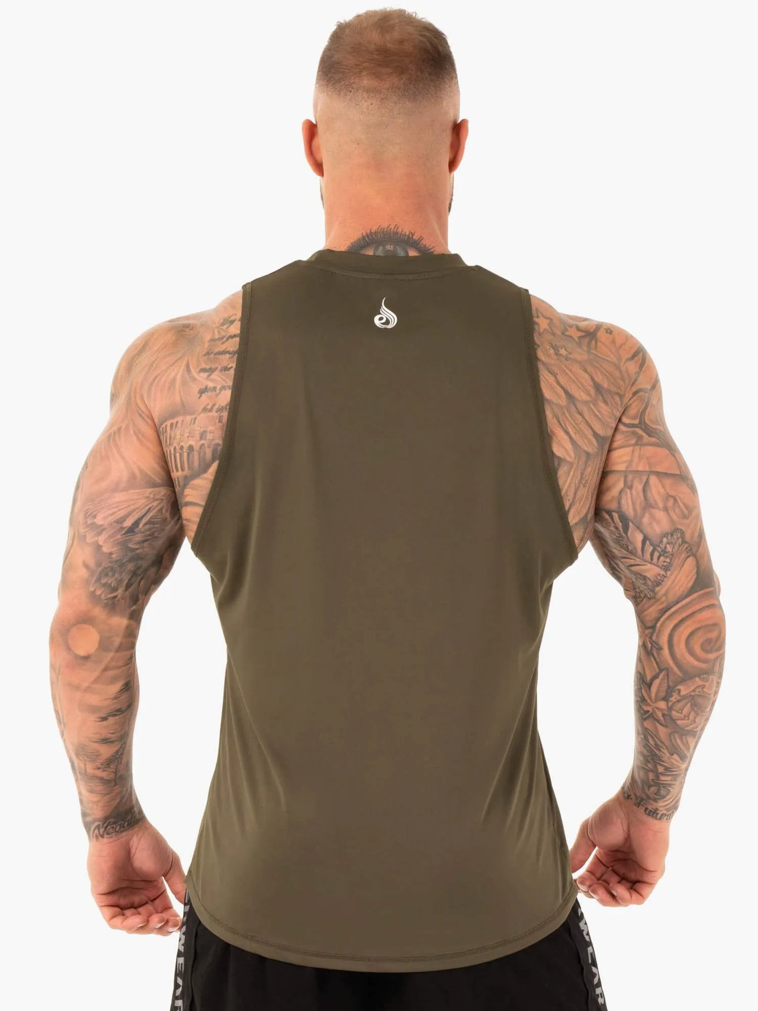 Strength Baller Tank - Khaki sold by Ryderwear product image thumbnail 2