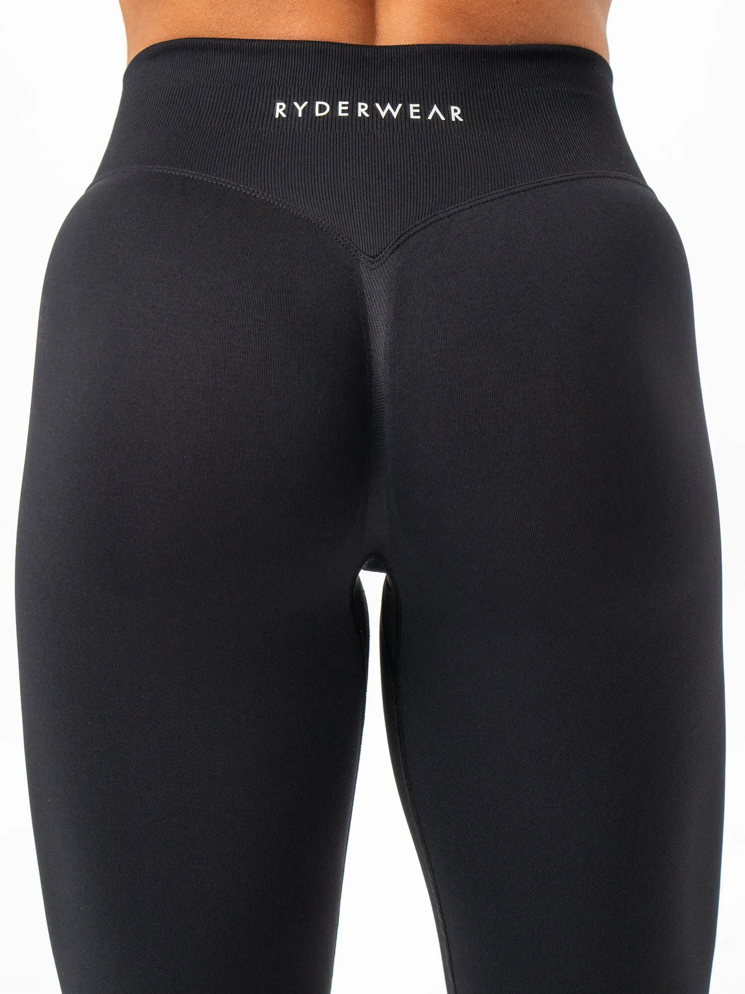 Boost Seamless Leggings - Black sold by Ryderwear product image thumbnail 3
