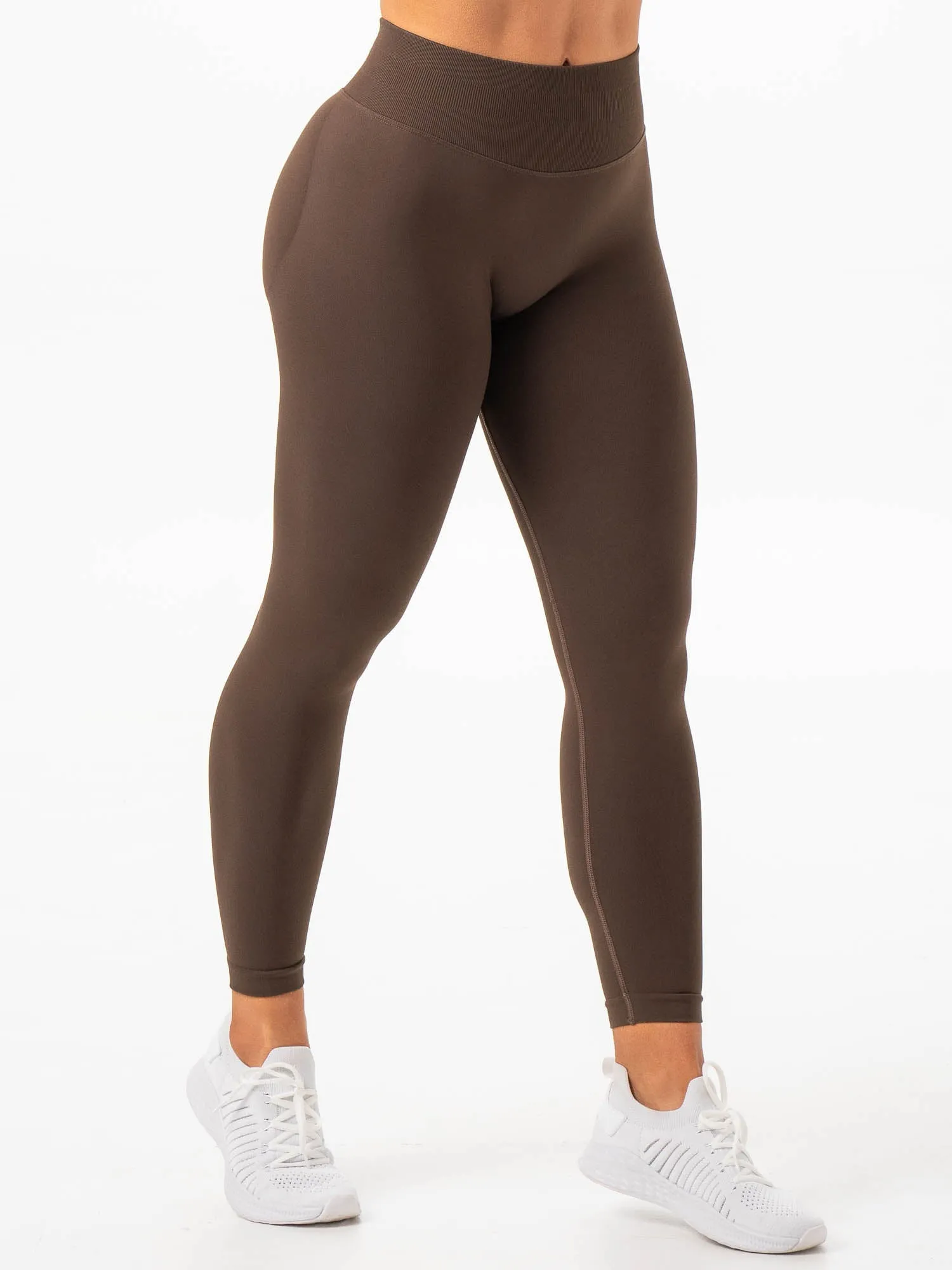 Boost Seamless Leggings - Espresso sold by Ryderwear product image thumbnail 4