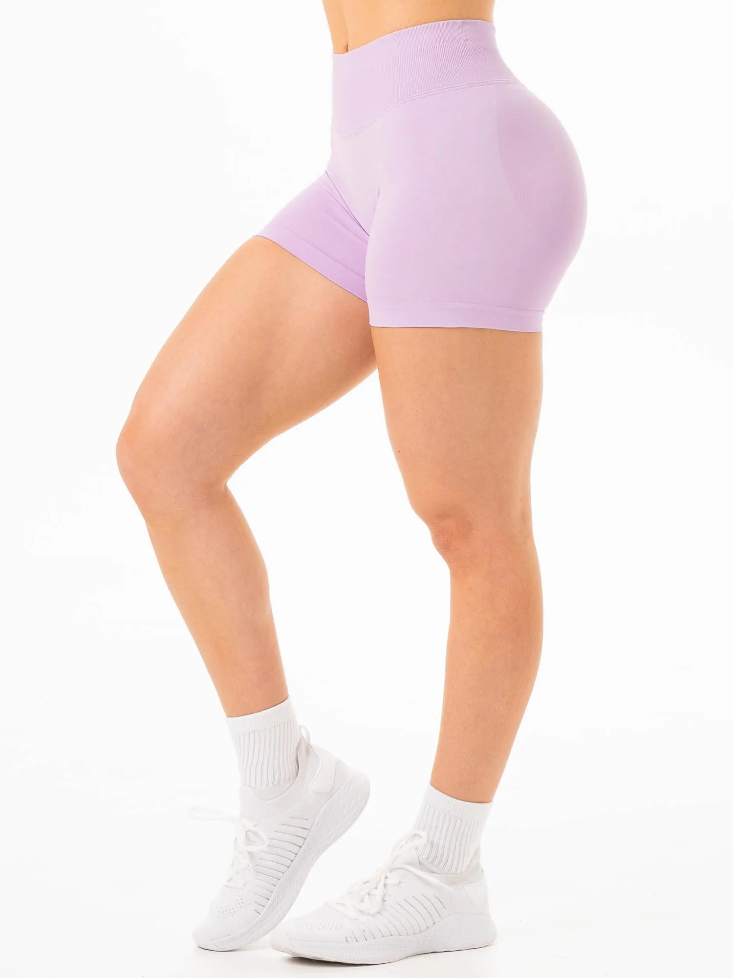Boost Seamless Shorts - Lavender sold by Ryderwear product image thumbnail 2