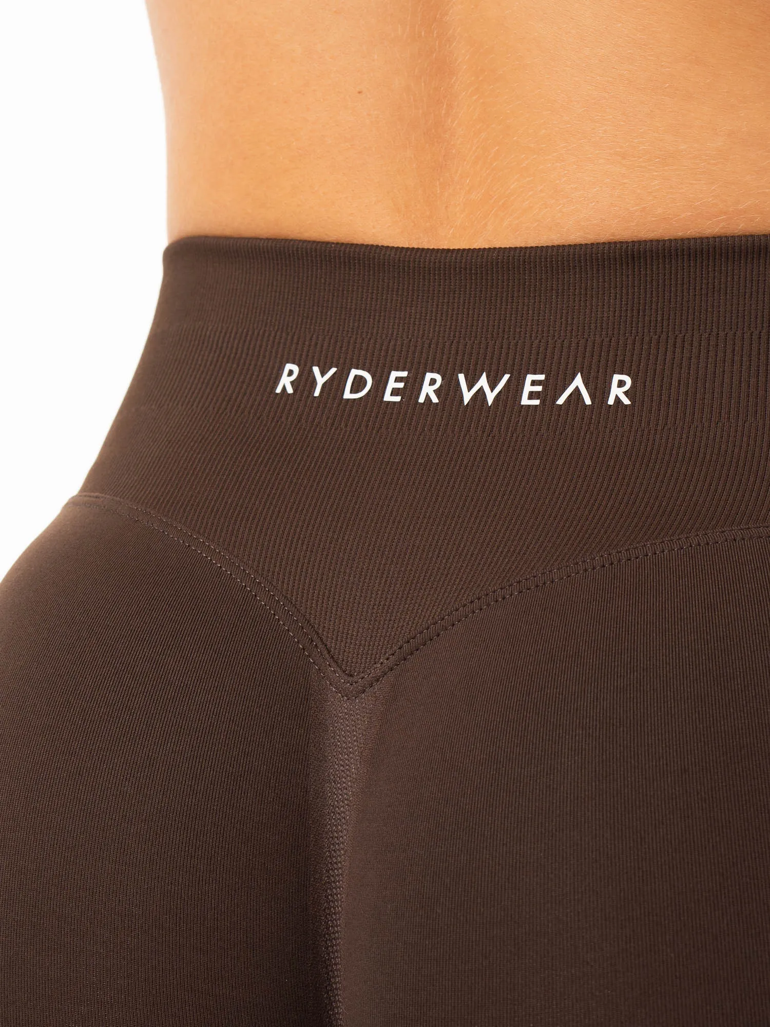 Boost Seamless Shorts - Espresso sold by Ryderwear product image thumbnail 5