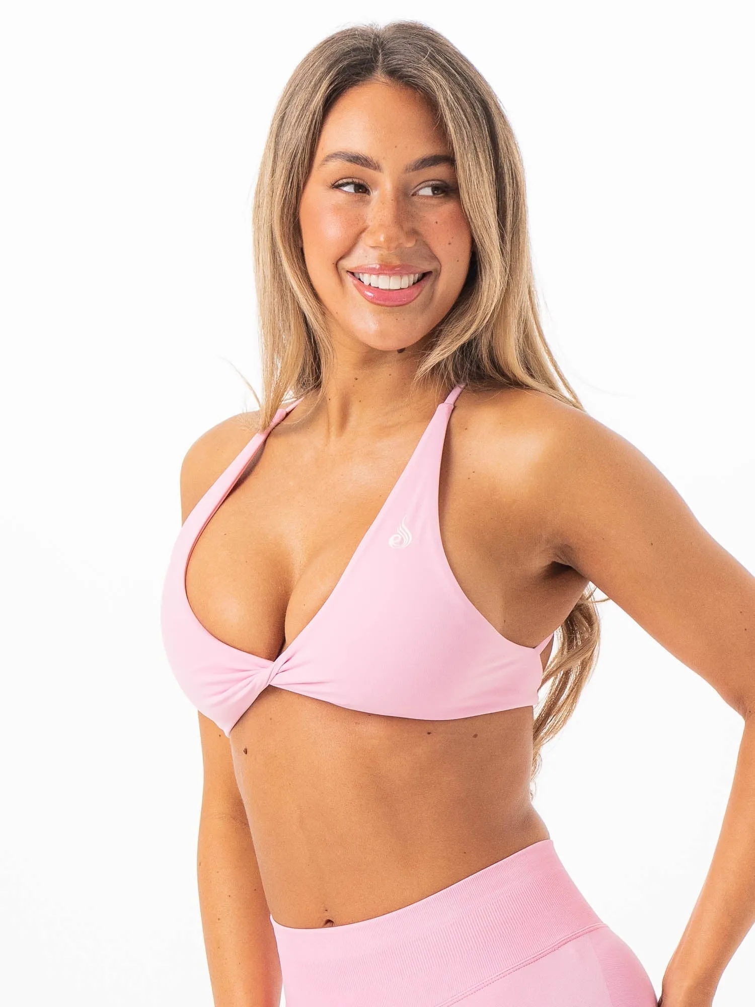 NKD Twist Sports Bra - Bubblegum sold by Ryderwear product image thumbnail 3