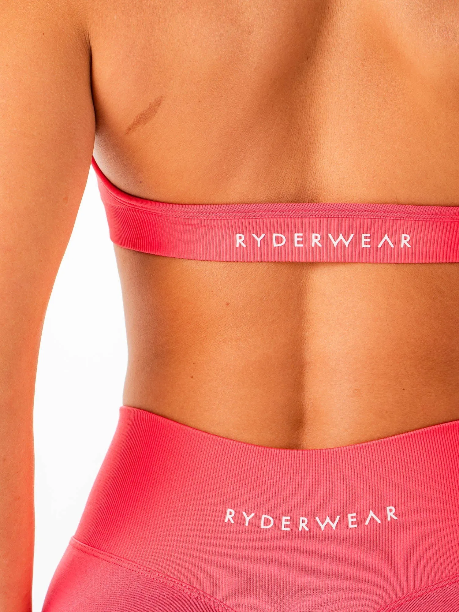 Sculpt Seamless Halter Bra - Watermelon sold by Ryderwear product image thumbnail 4