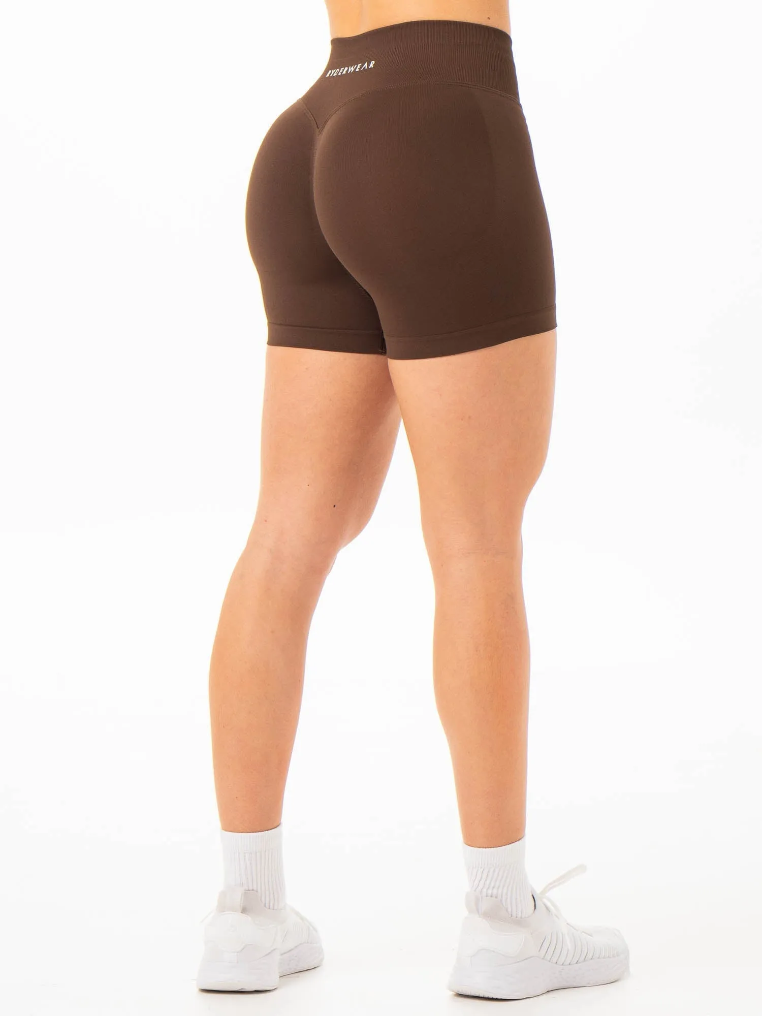 Boost Seamless Shorts - Chocolate sold by Ryderwear product image thumbnail 5