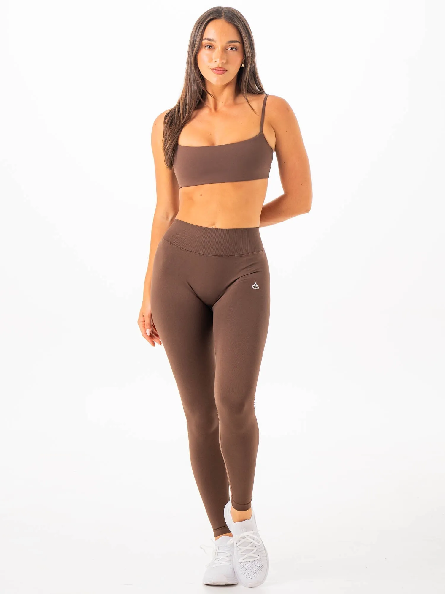 Boost Seamless Leggings - Chocolate sold by Ryderwear product image thumbnail 5