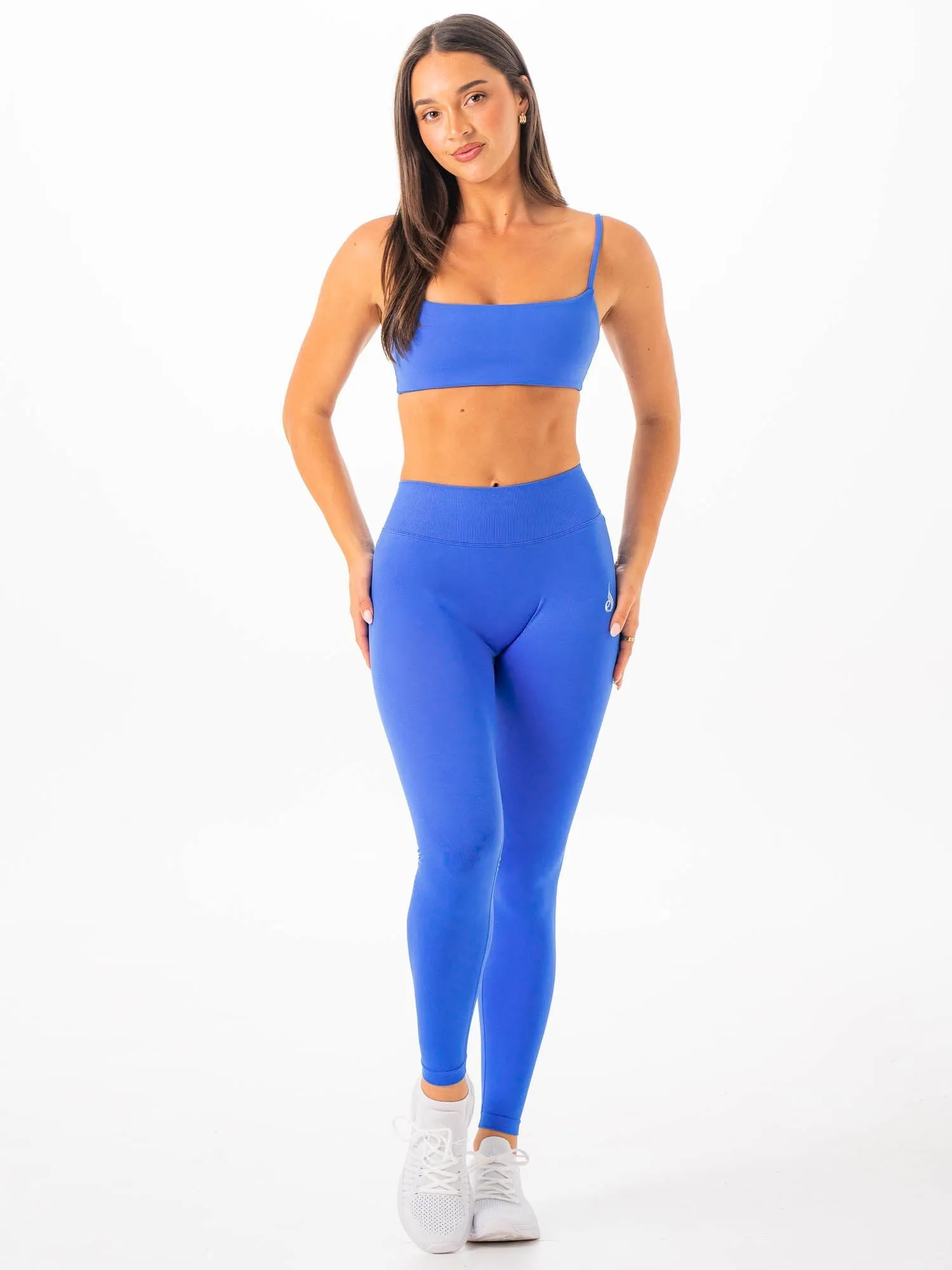 Boost Seamless Leggings - Electric Blue sold by Ryderwear product image thumbnail 5