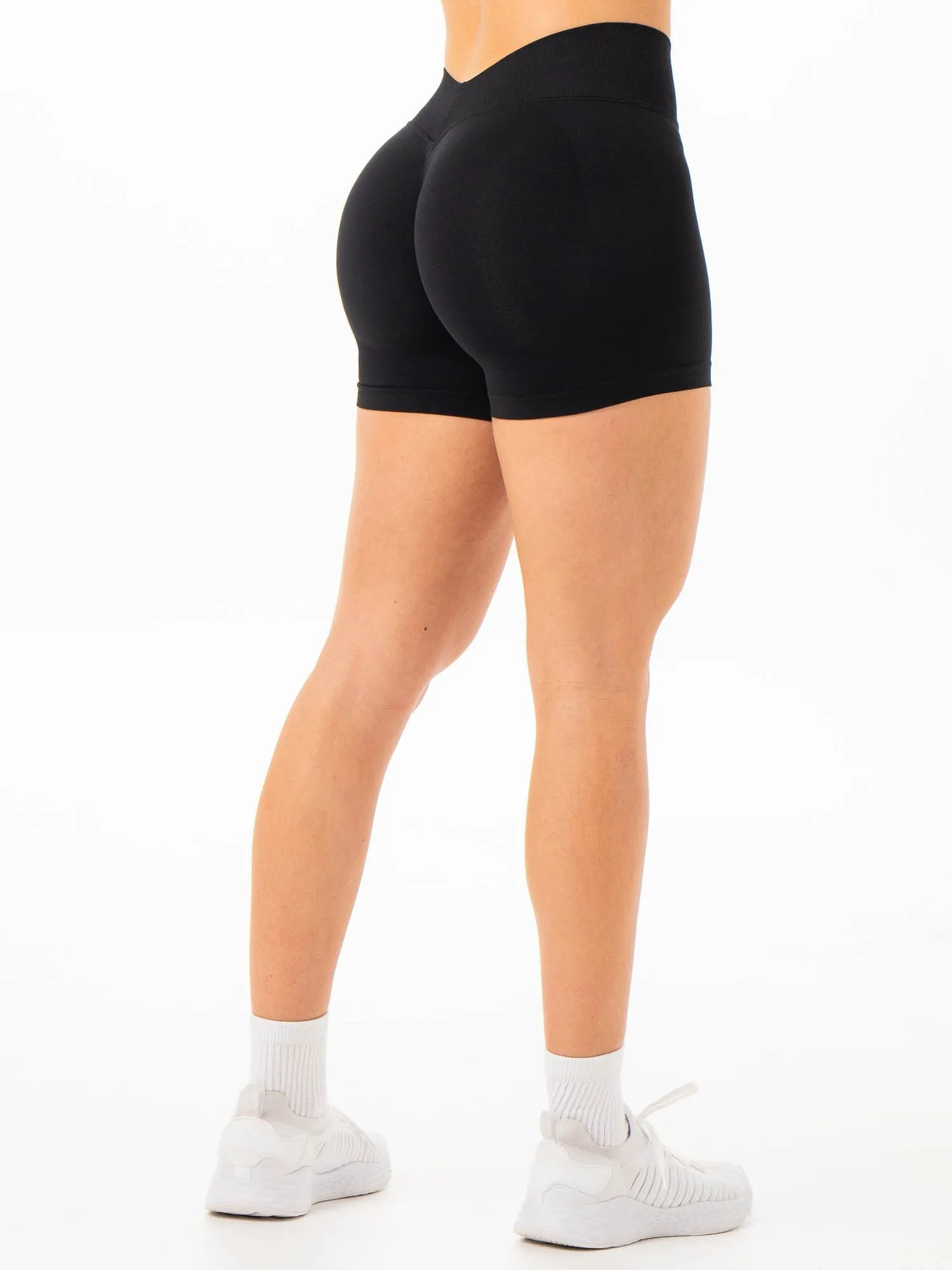 Boost V Back Shorts - Black sold by Ryderwear product image thumbnail 5