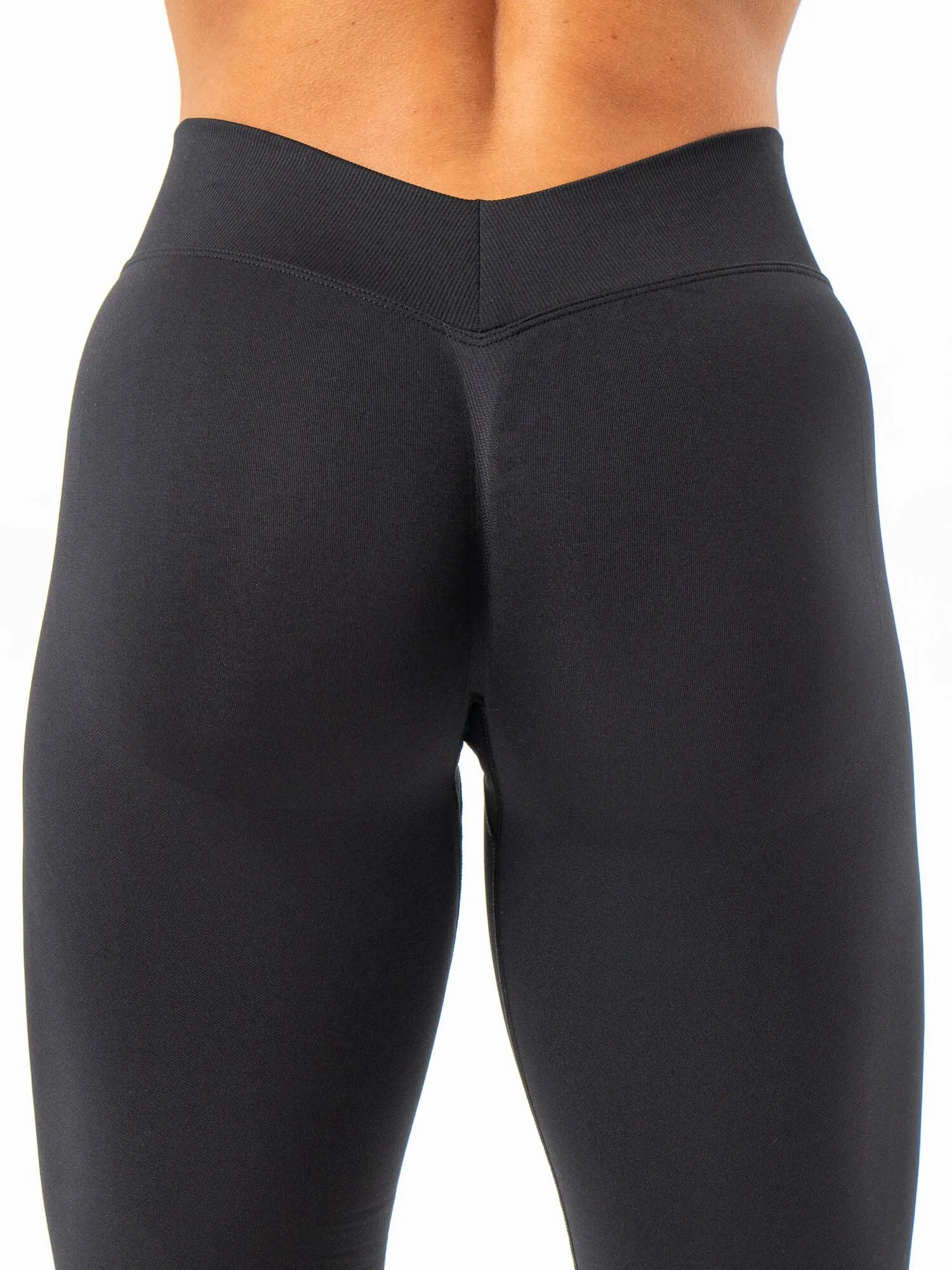 Boost V Back Leggings - Black sold by Ryderwear product image thumbnail 3