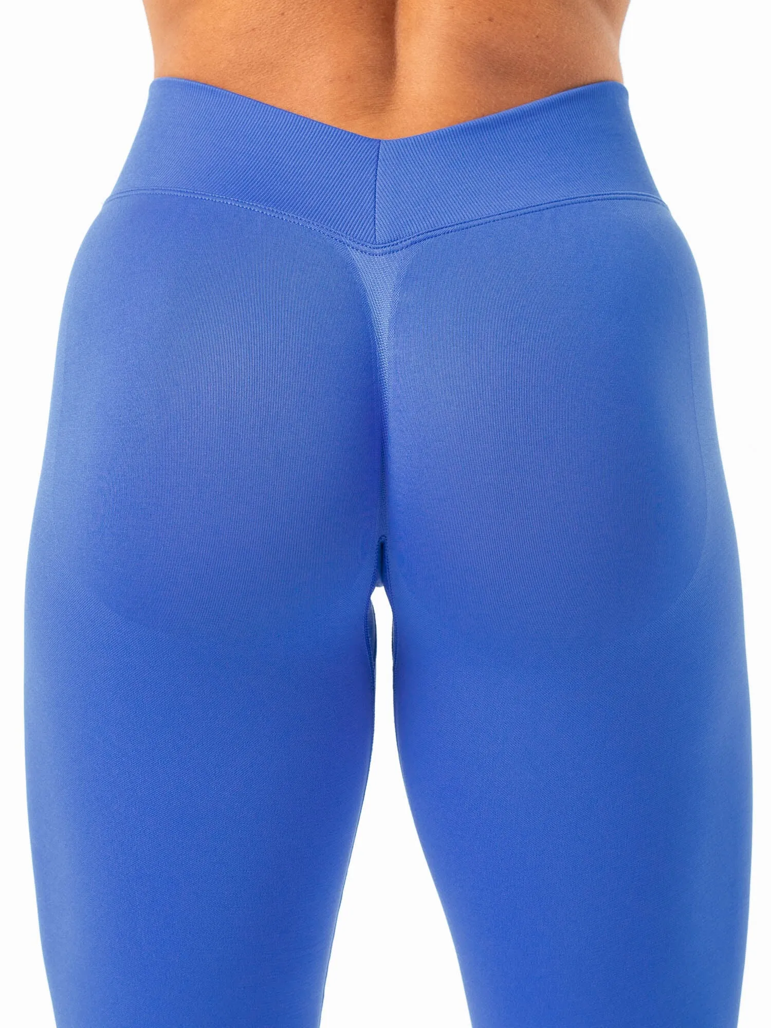 Boost V Back Leggings - Electric Blue sold by Ryderwear product image thumbnail 3