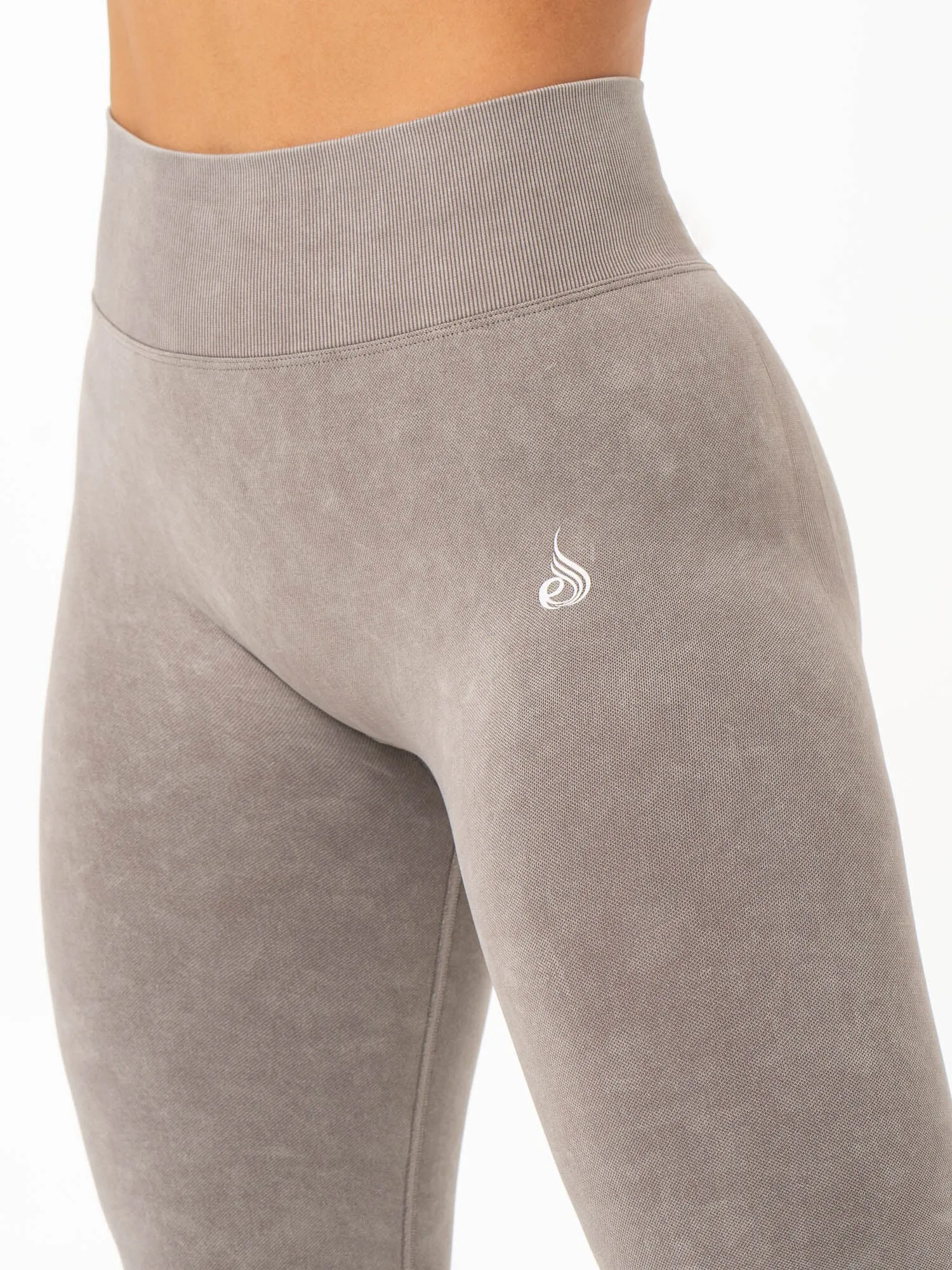 Stonewash Scrunch Seamless Leggings - Ash Stonewash sold by Ryderwear product image thumbnail 5