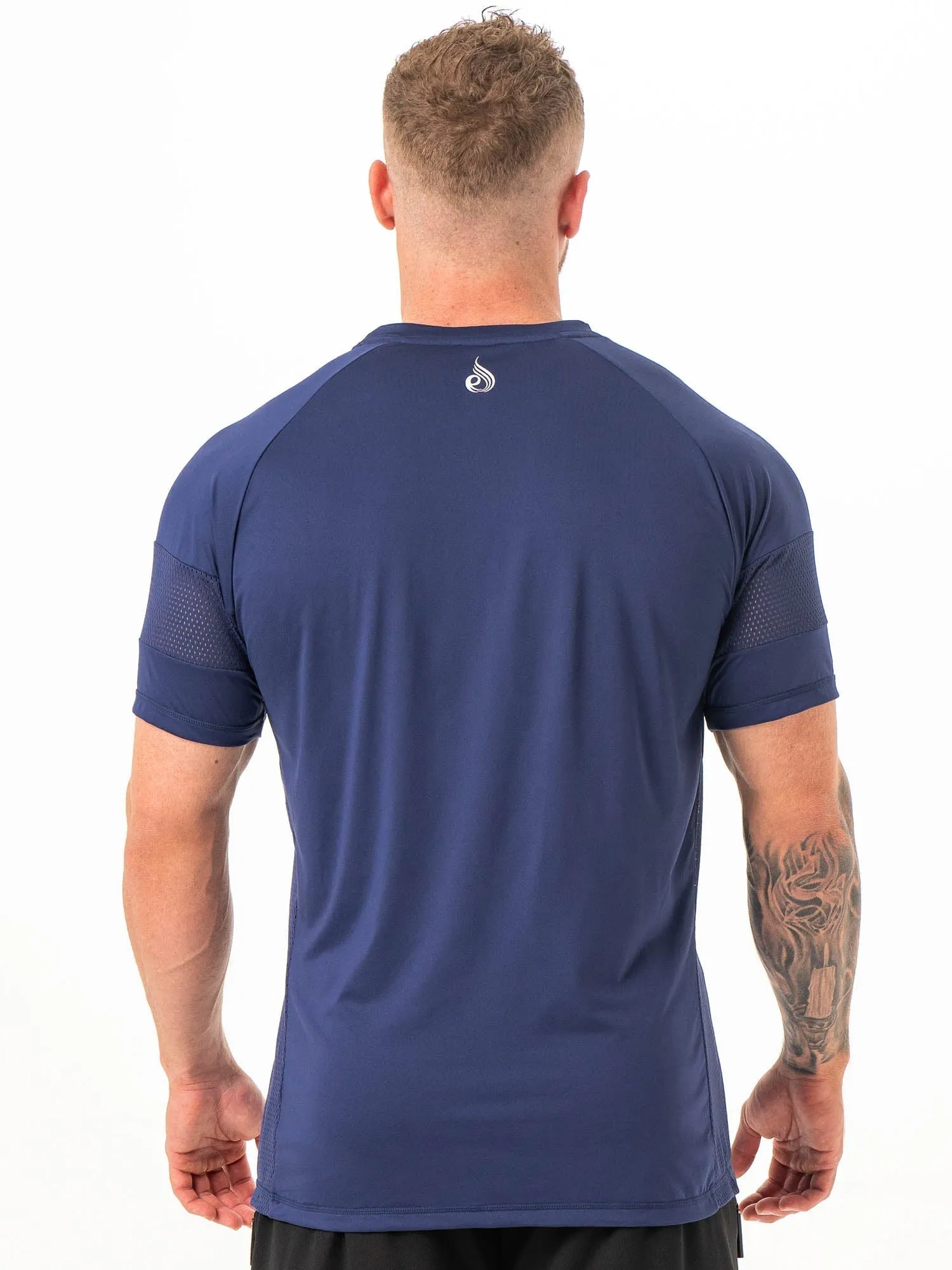 Flex Mesh T-Shirt -Navy sold by Ryderwear product image thumbnail 2