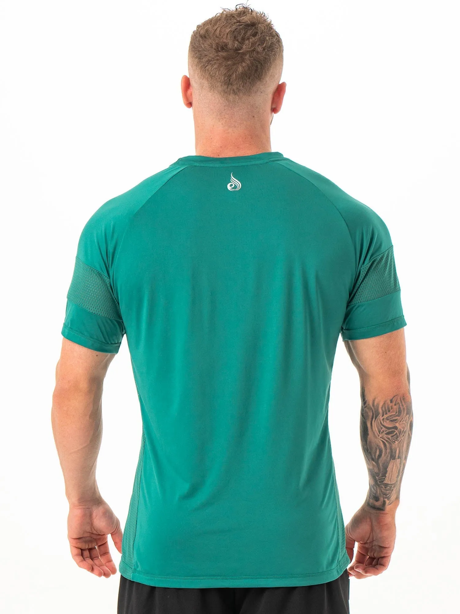 Flex Mesh T-Shirt - Emerald sold by Ryderwear product image thumbnail 2