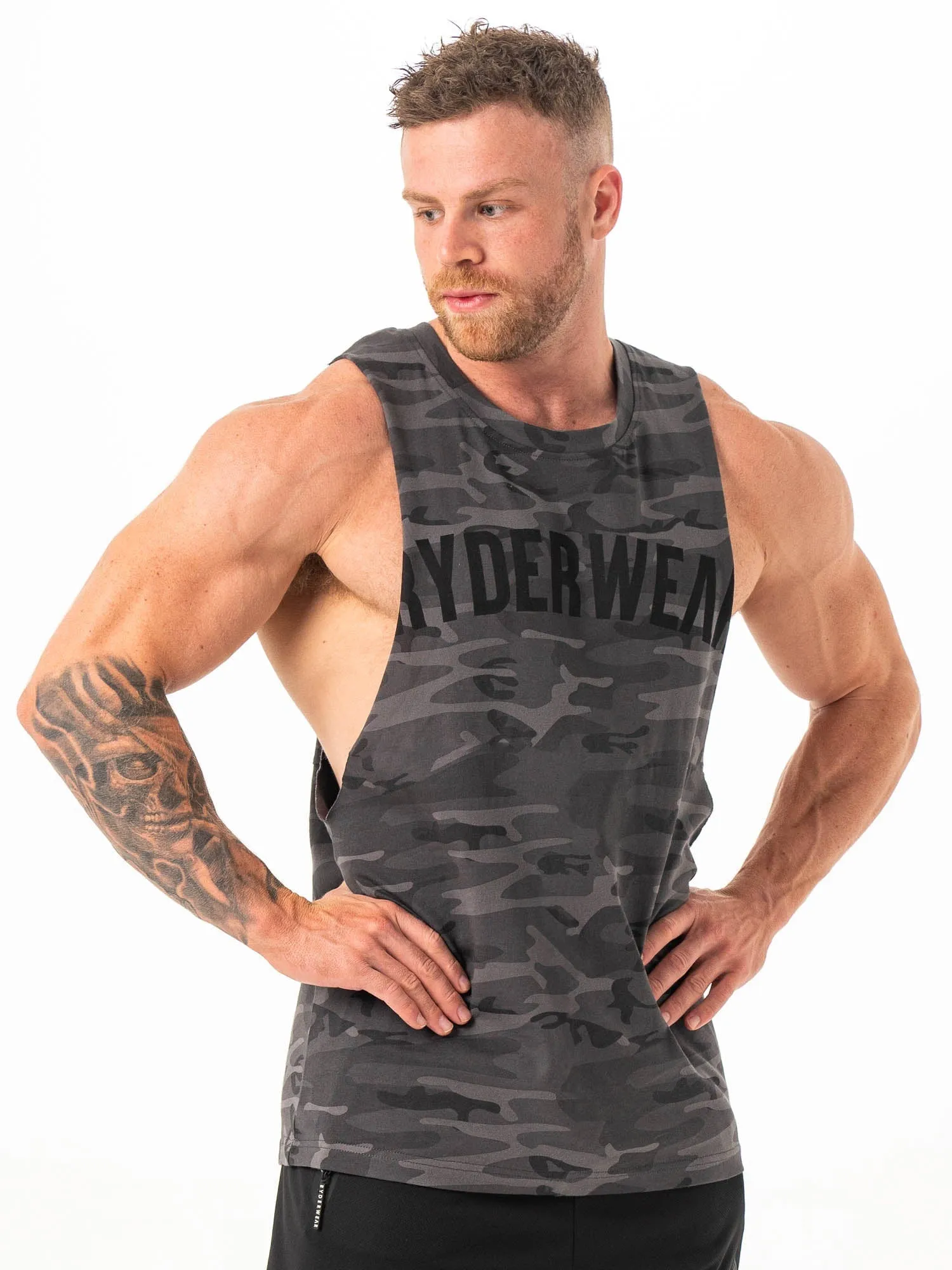Baller Tank - Black Camo sold by Ryderwear product image thumbnail 4