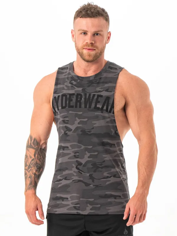 Baller Tank - Black Camo sold by Ryderwear