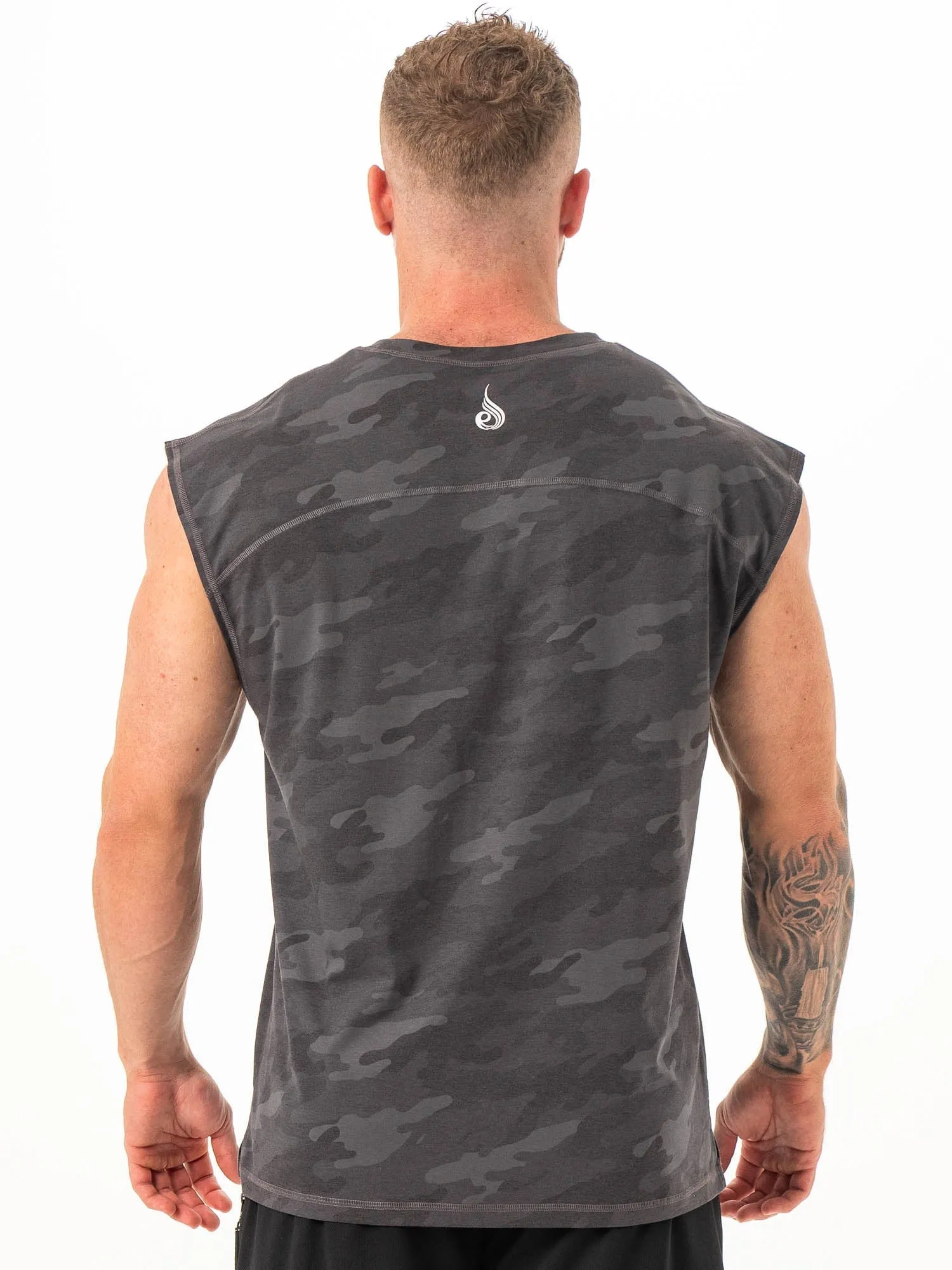 Pursuit Muscle Tank - Black Camo sold by Ryderwear product image thumbnail 2