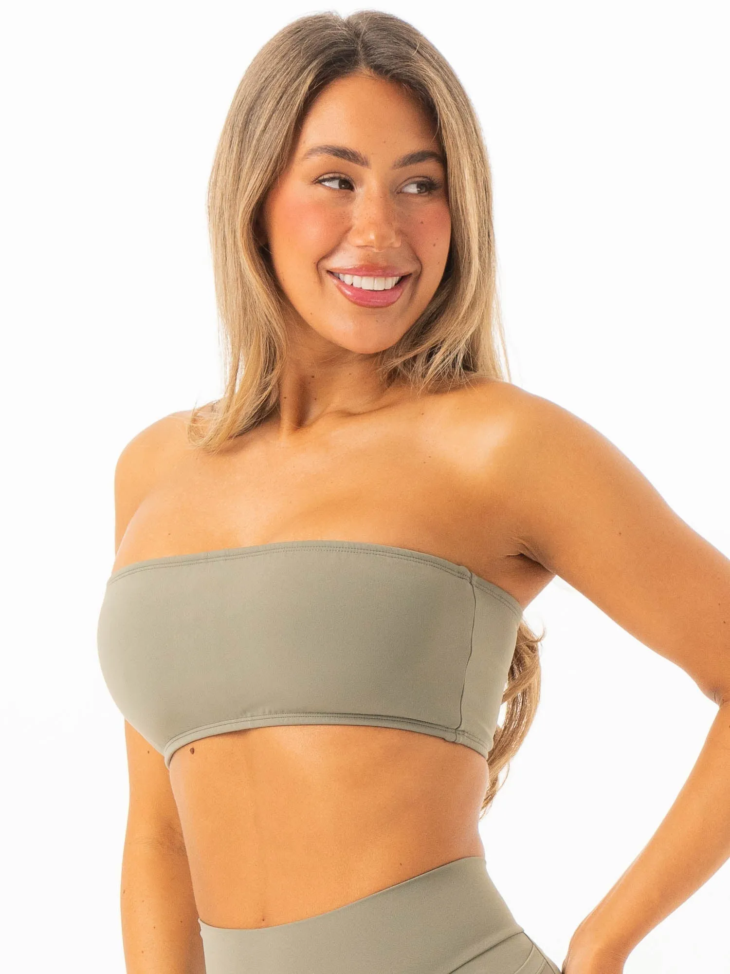 NKD Bandeau - Khaki sold by Ryderwear product image thumbnail 3