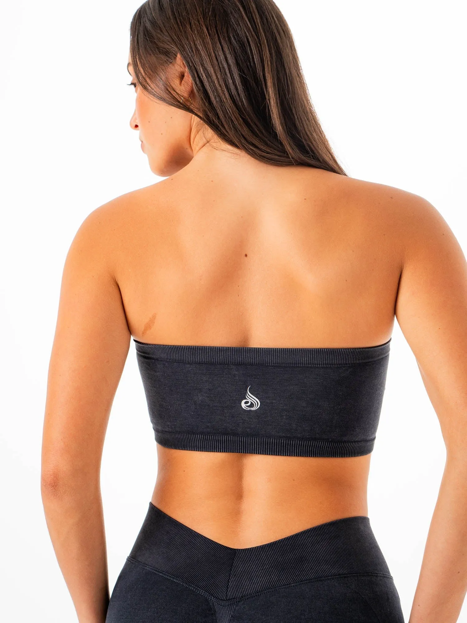 Stonewash Seamless Bandeau - Black sold by Ryderwear product image thumbnail 2