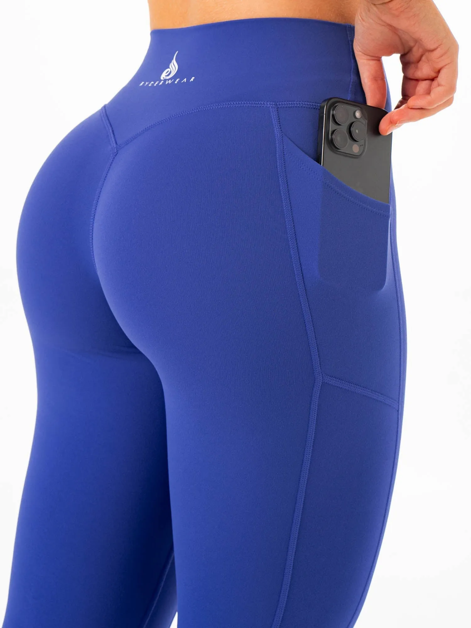NKD Pocket Leggings - Cobalt sold by Ryderwear product image thumbnail 2