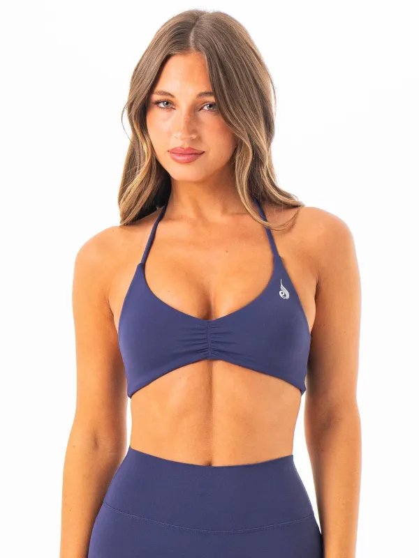 NKD Sweetheart Halter Bra - Navy sold by Ryderwear