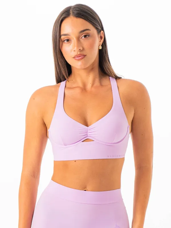 NKD Underwire Bra - Lilac sold by Ryderwear