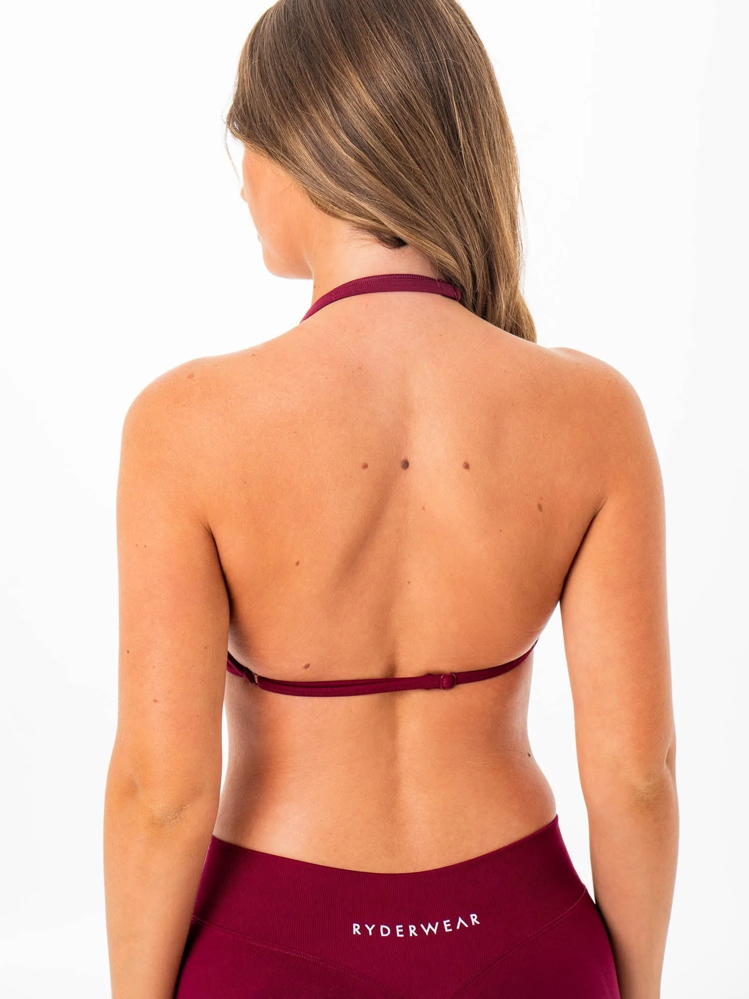 Sculpt Seamless Mini Bra - Cranberry sold by Ryderwear product image thumbnail 2