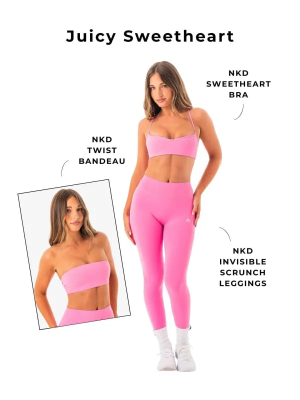 Juicy Sweetheart - Sports Bra • Leggings • Bandeau made by Ryderwear