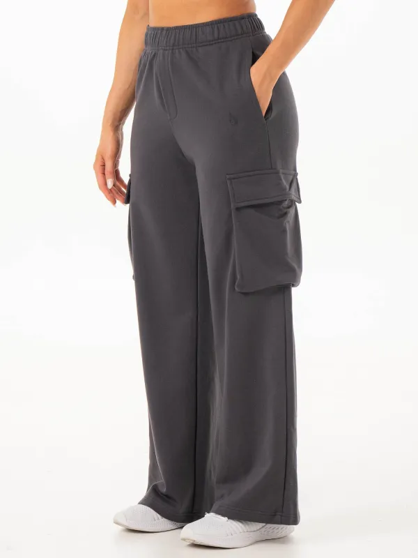 Cargo Track Pant - Charcoal made by Ryderwear