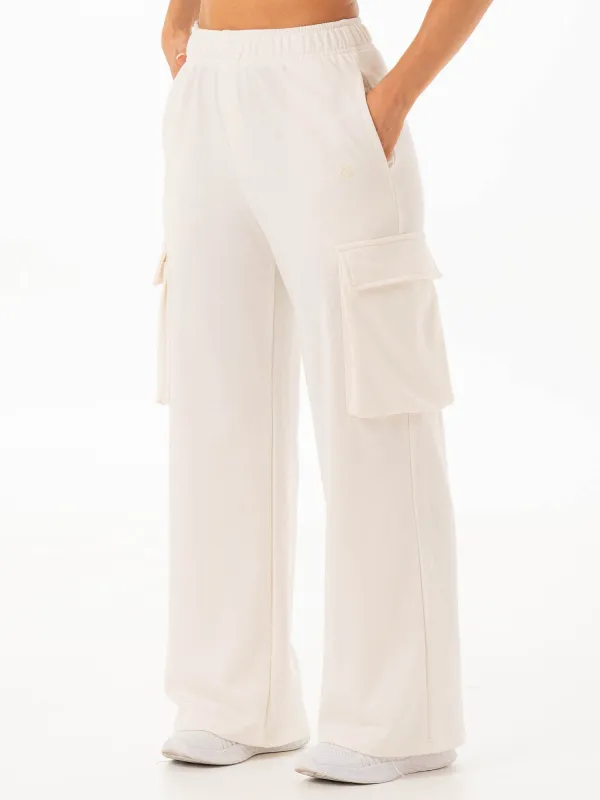Cargo Track Pant - Vanilla made by Ryderwear