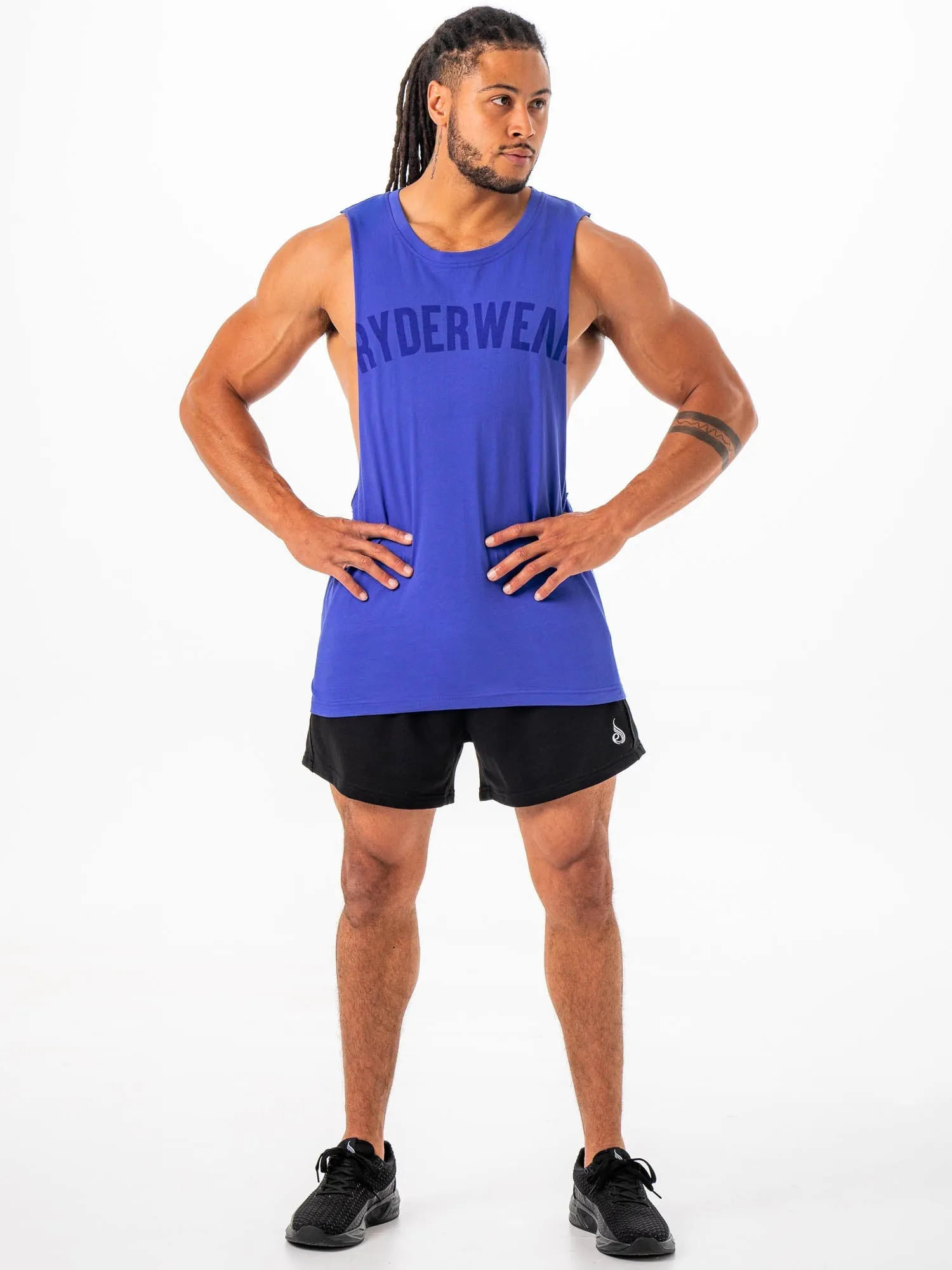 Baller Tank - Cobalt sold by Ryderwear product image thumbnail 5