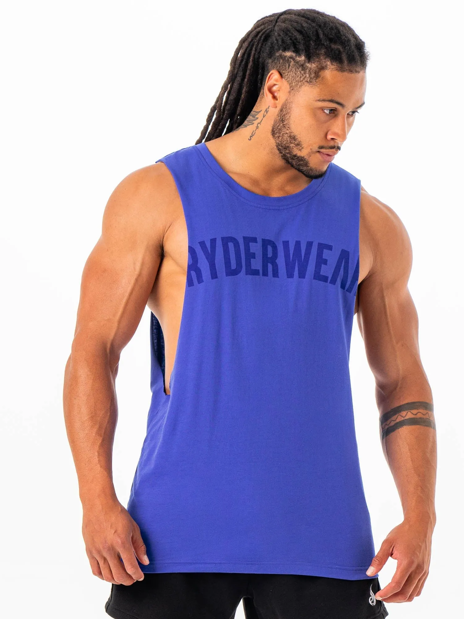 Baller Tank - Cobalt sold by Ryderwear product image thumbnail 3