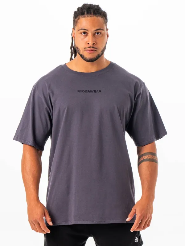 Ryderwear Oversized Tshirt - Charcoal sold by Ryderwear