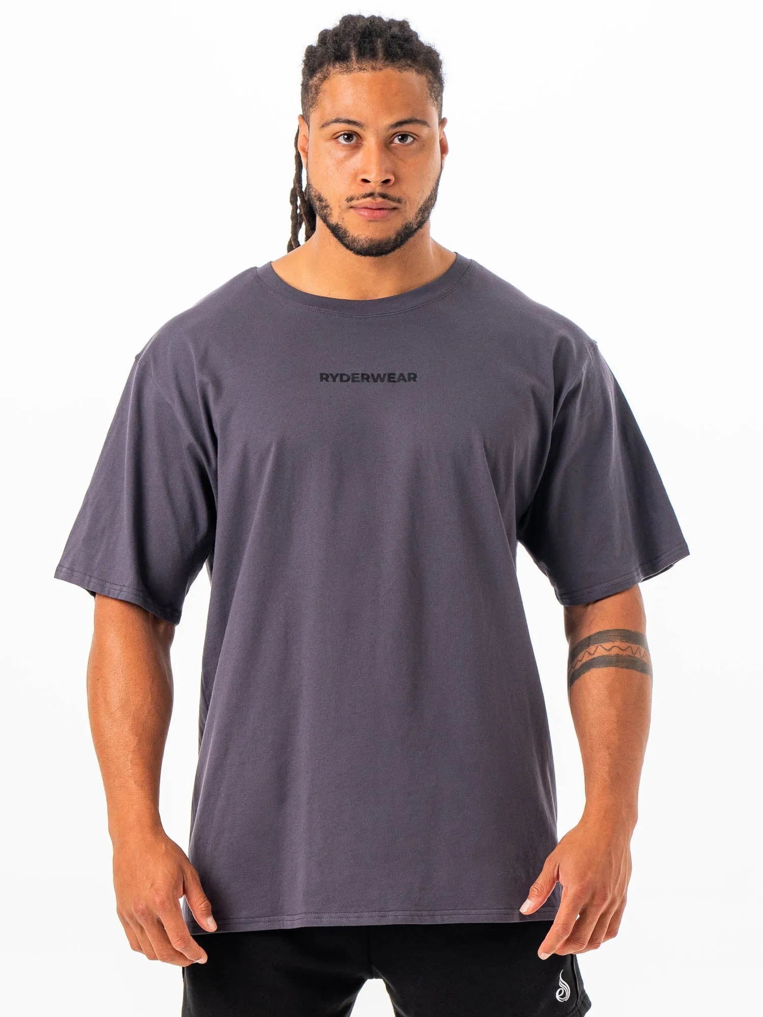 Ryderwear Oversized Tshirt - Charcoal sold by Ryderwear