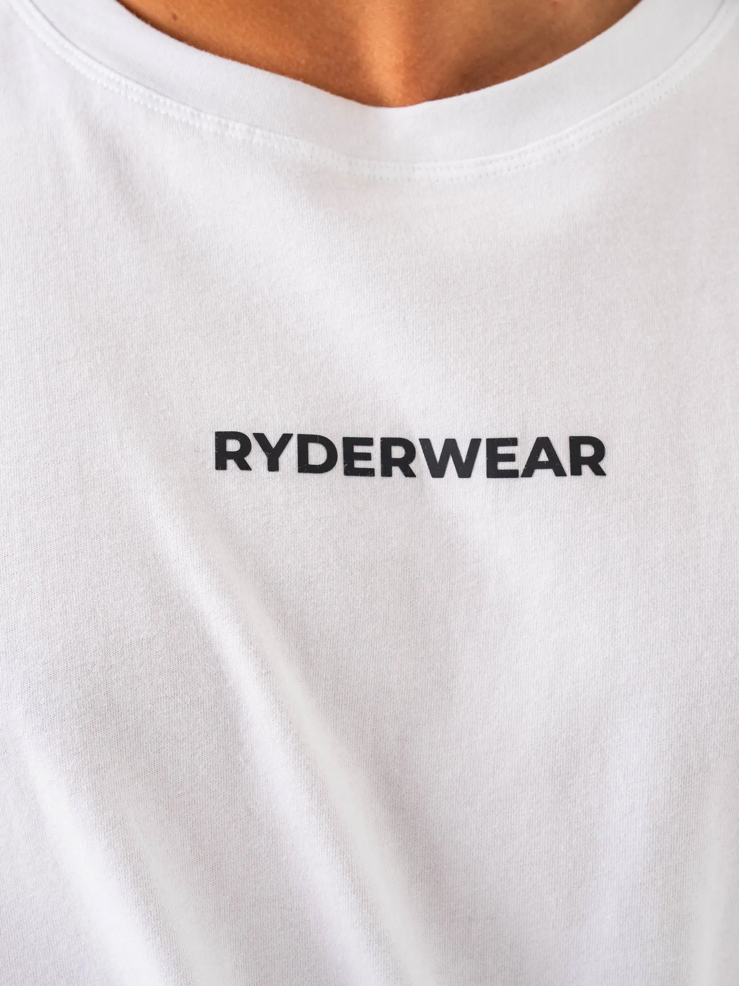 Ryderwear Oversized Tshirt - White sold by Ryderwear product image thumbnail 4