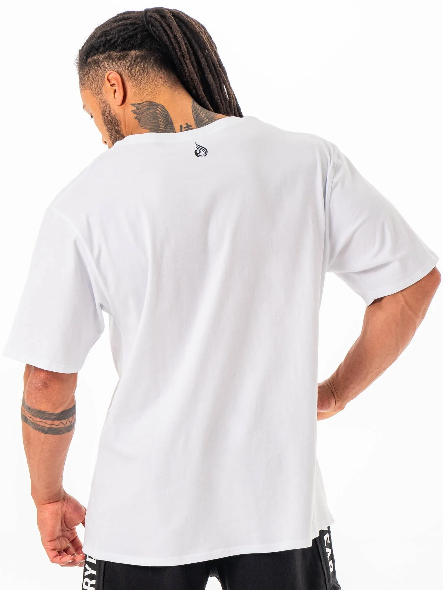 Ryderwear Oversized Tshirt - White sold by Ryderwear product image thumbnail 2
