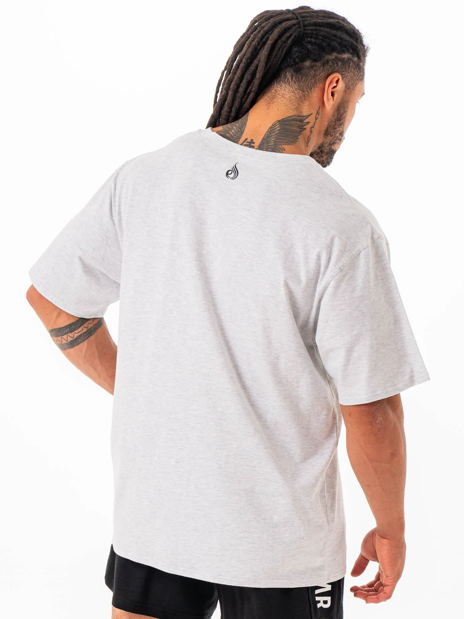 Ryderwear Oversized Tshirt - Snow Marl sold by Ryderwear product image thumbnail 2