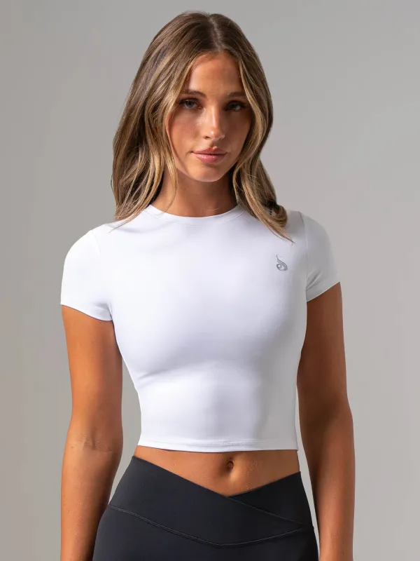 NKD Tee - White made by Ryderwear