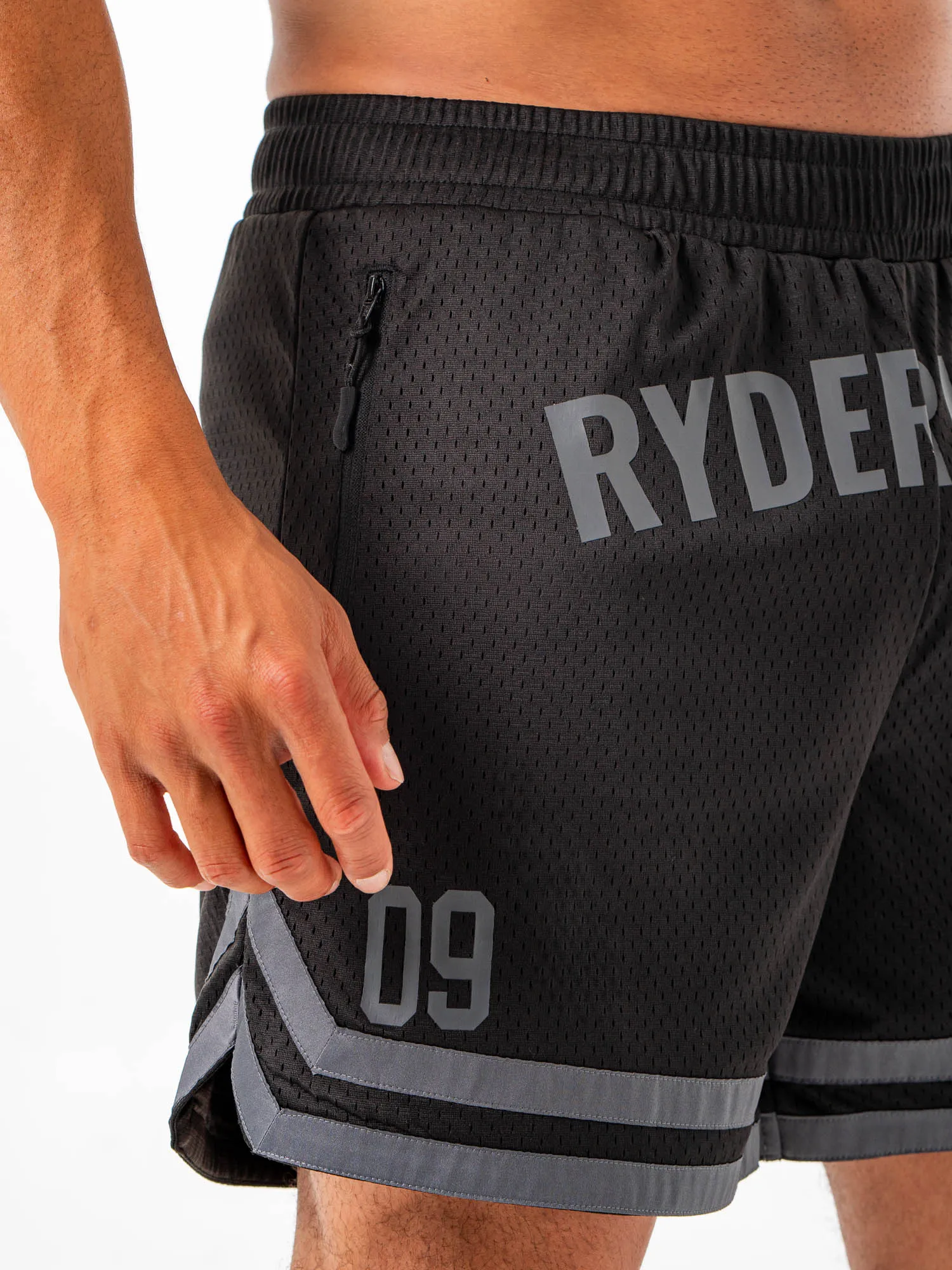 Basketball Short - Black sold by Ryderwear product image thumbnail 3