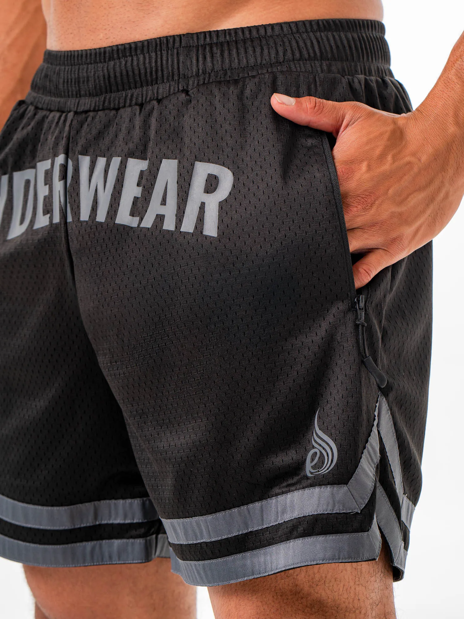 Basketball Short - Black sold by Ryderwear product image thumbnail 4