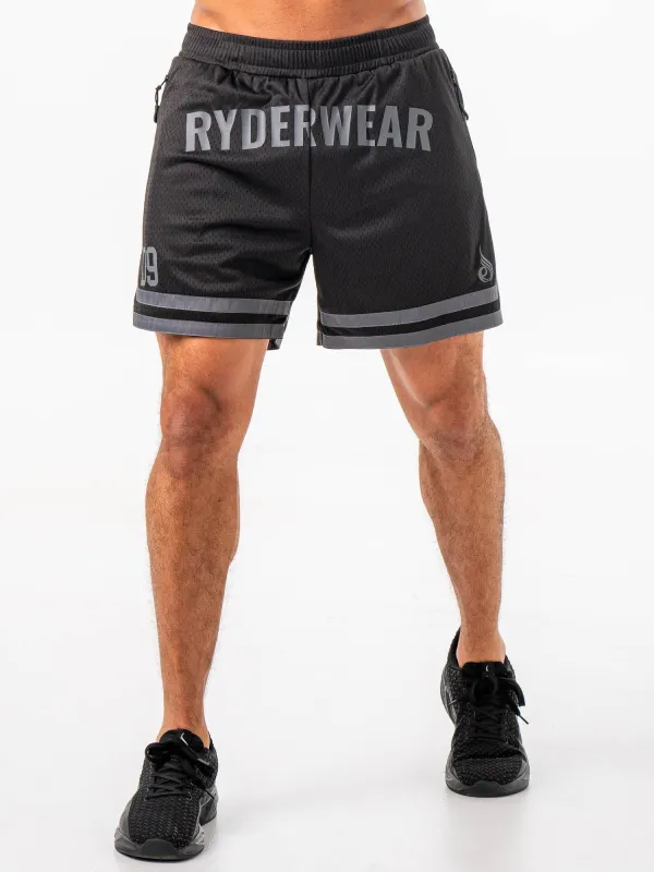 Basketball Short - Black made by Ryderwear