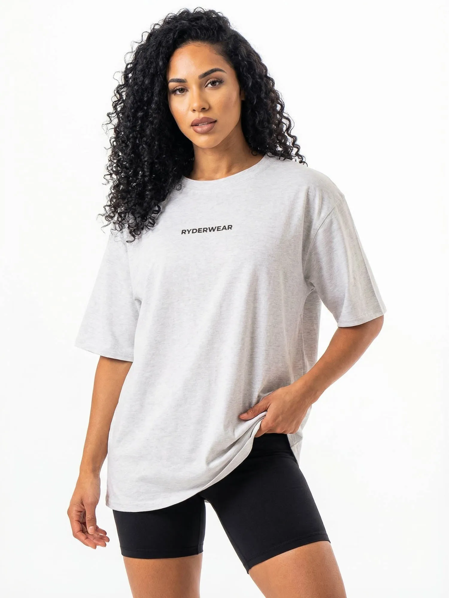 Ryderwear Oversized Tshirt - Snow Marl sold by Ryderwear product image thumbnail 2