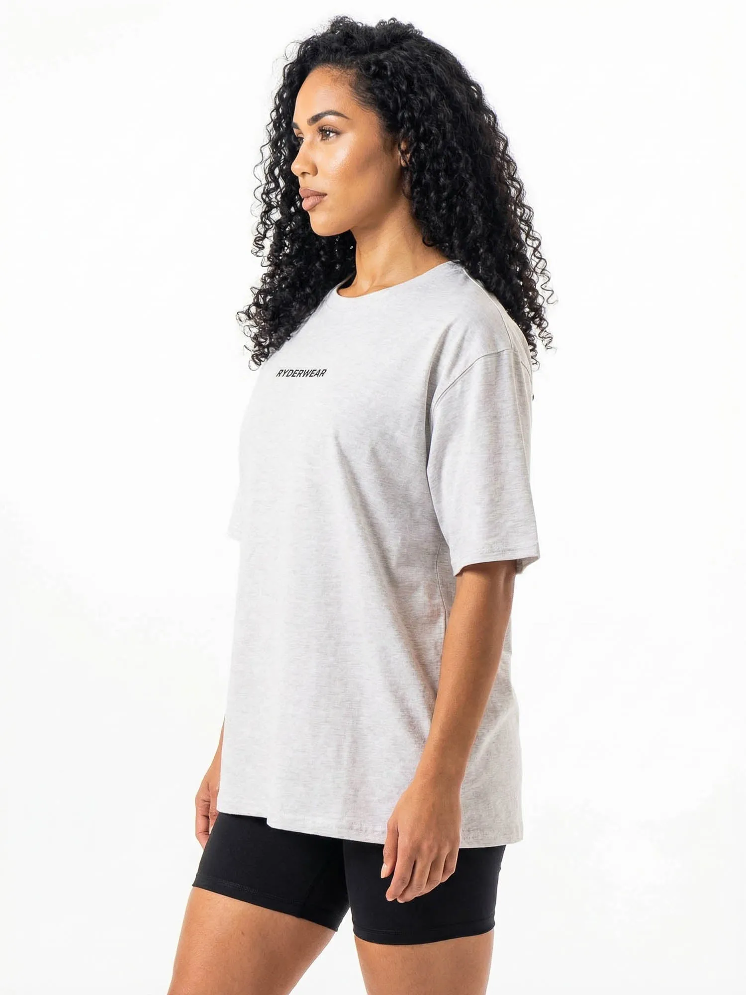 Ryderwear Oversized Tshirt - Snow Marl sold by Ryderwear product image thumbnail 4