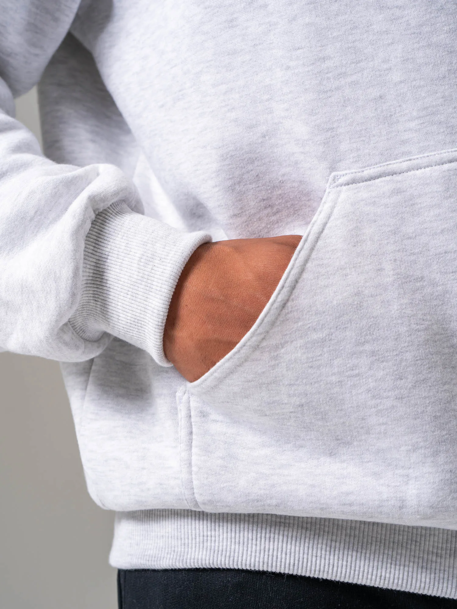 Ryderwear Essential Hoodie - Snow Marl sold by Ryderwear product image thumbnail 4