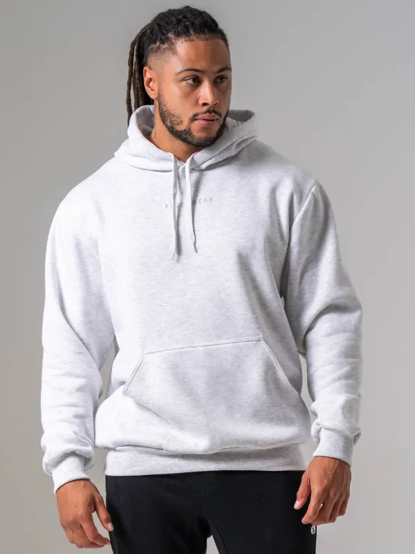Ryderwear Essential Hoodie - Snow Marl made by Ryderwear