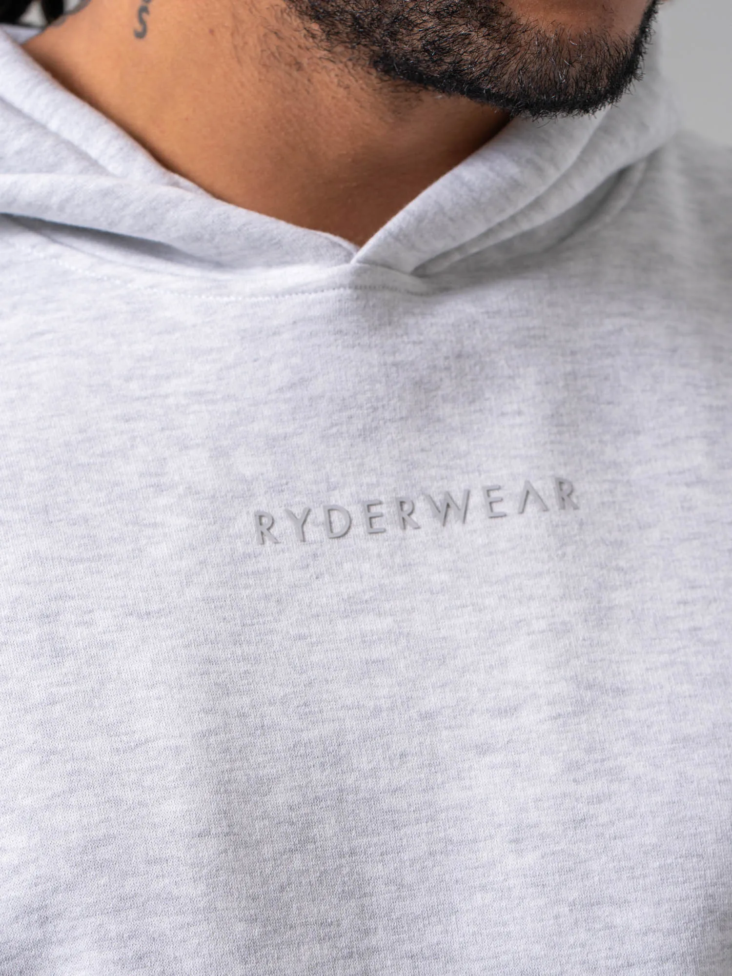 Ryderwear Essential Hoodie - Snow Marl sold by Ryderwear product image thumbnail 2