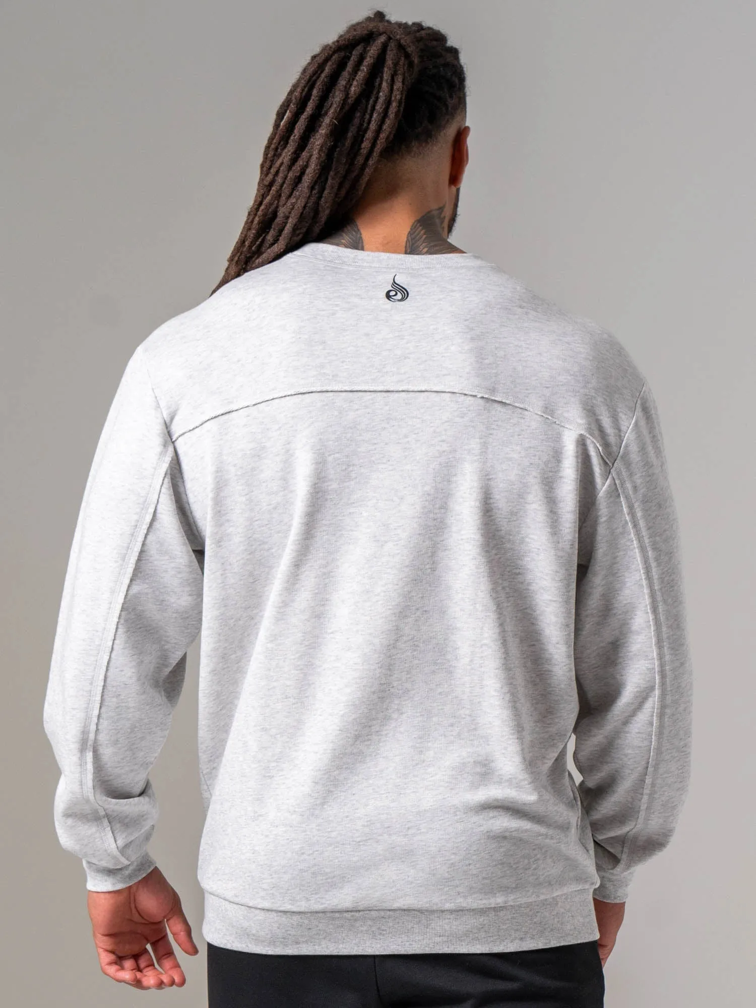 Dynamic Pullover - Snow Marl sold by Ryderwear product image thumbnail 3