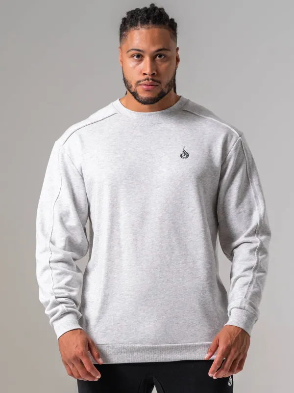 Dynamic Pullover - Snow Marl made by Ryderwear