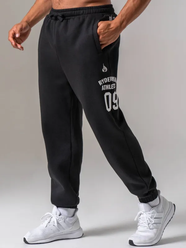 Athletic Track Pant - Black made by Ryderwear
